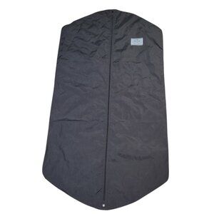 Prada Garment Bag Logo Empty Black Designer Storage Travel Sustainable 47 x 25in